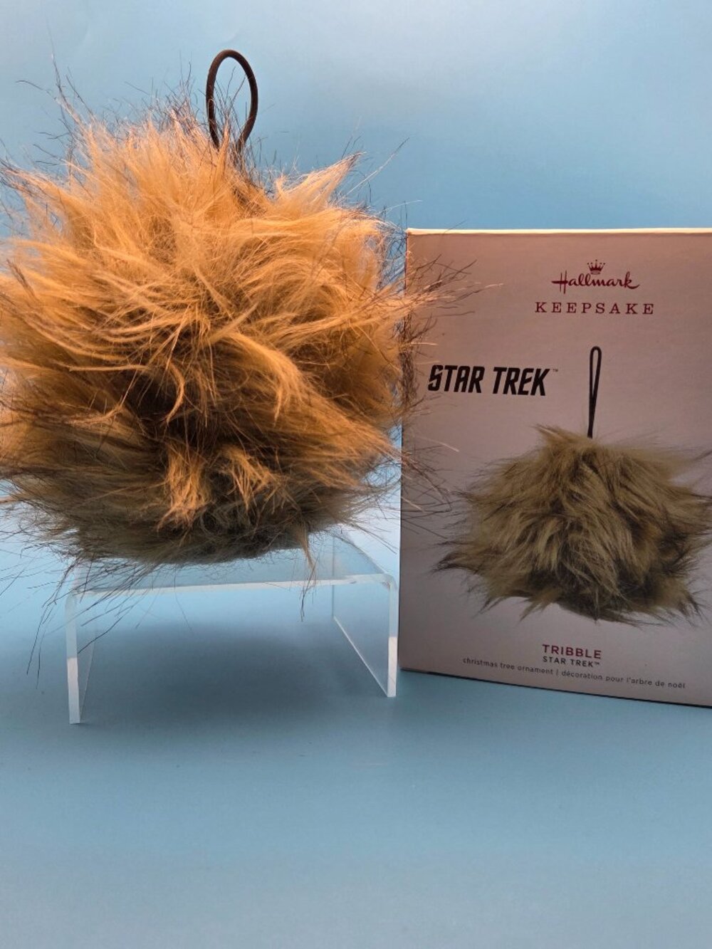 Highly Sought After Hallmark Keepsake Ornament 2019 "Tribble" Star Trek Like New